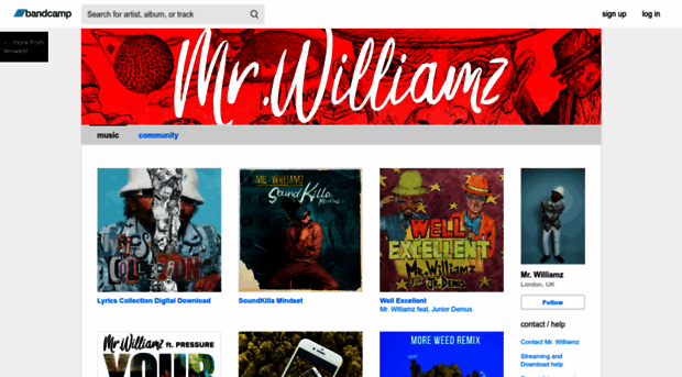 mrwilliamz.bandcamp.com