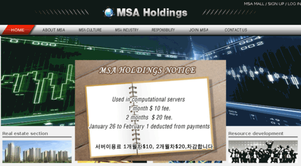 msaholdings.net