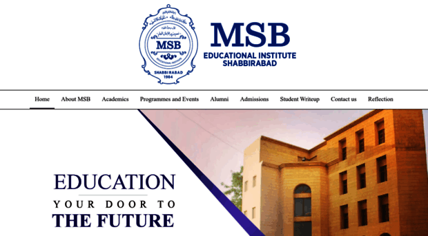 msbkarachi.edu.pk