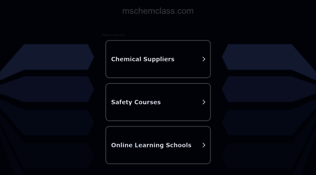 mschemclass.com