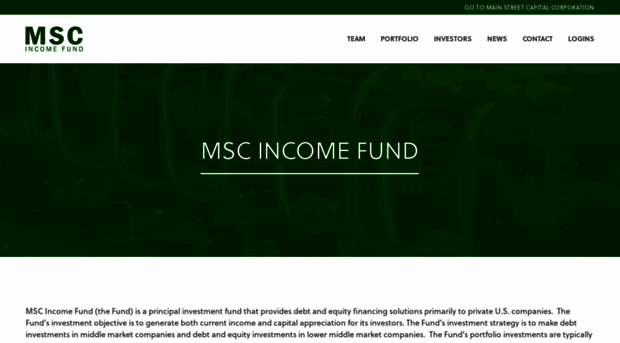 mscincomefund.com