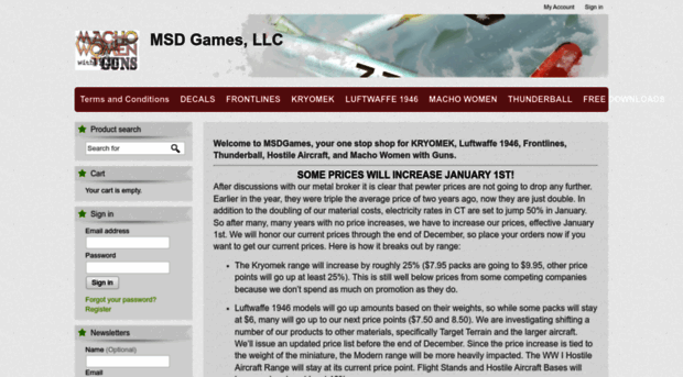 msdgames.com