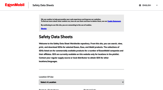 msds.exxonmobil.com