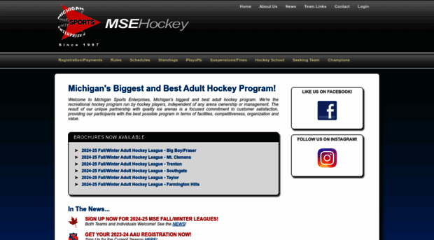 msehockey.com