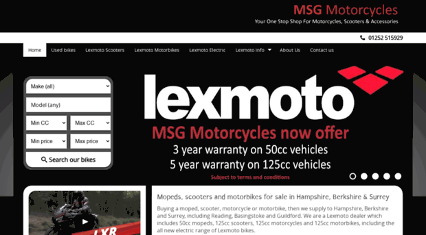 msgmotorcycles.co.uk