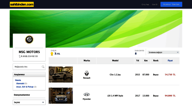 msgmotors.sahibinden.com