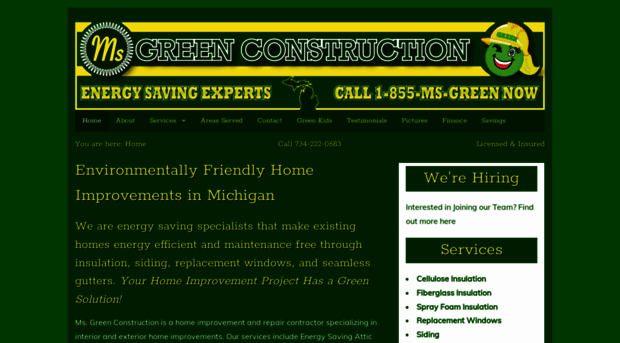 msgreenconstruction.com