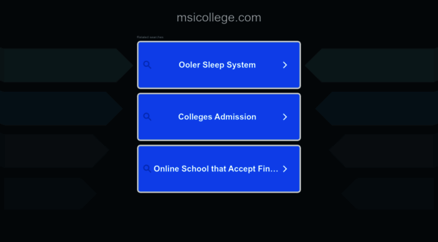 msicollege.com