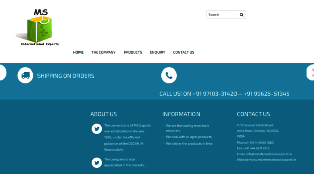 msinternationalexports.in