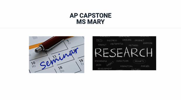 msmarycapstone.weebly.com