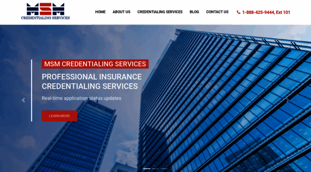 msmcredentialingservices.com