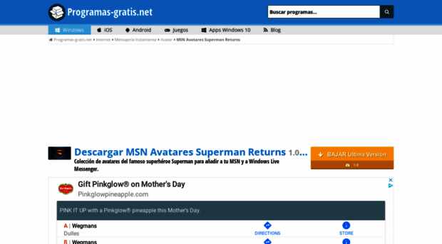 msn-avatares-superman-returns.programas-gratis.net