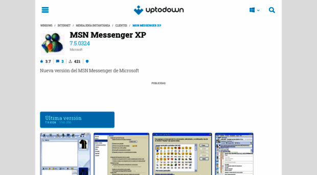 msn-messenger-xp.uptodown.com