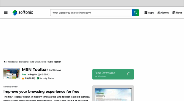 msn-toolbar.en.softonic.com