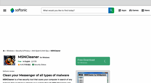 msncleaner.en.softonic.com