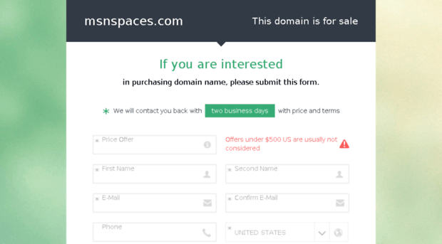 msnspaces.com