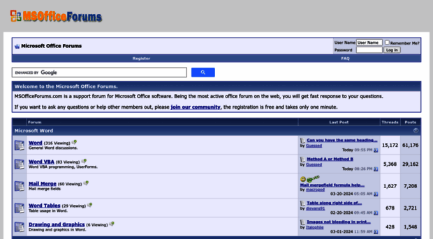 msofficeforums.com