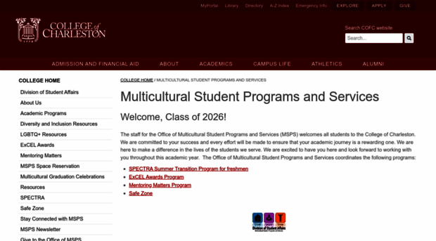 msps.cofc.edu
