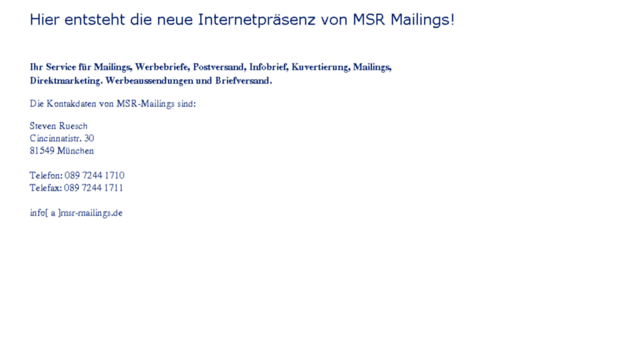 msr-mailings.de