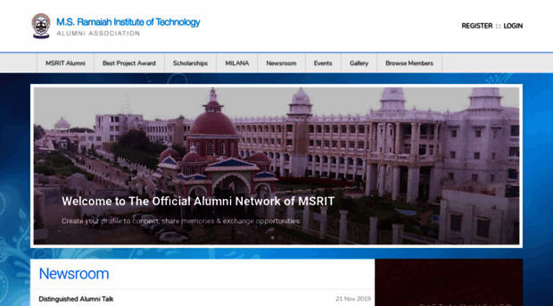 msritalumni.com