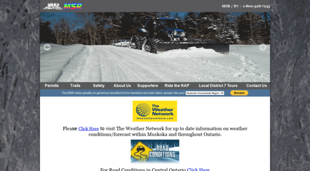 msrsnowtrails.com