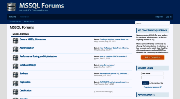 mssqlforums.com