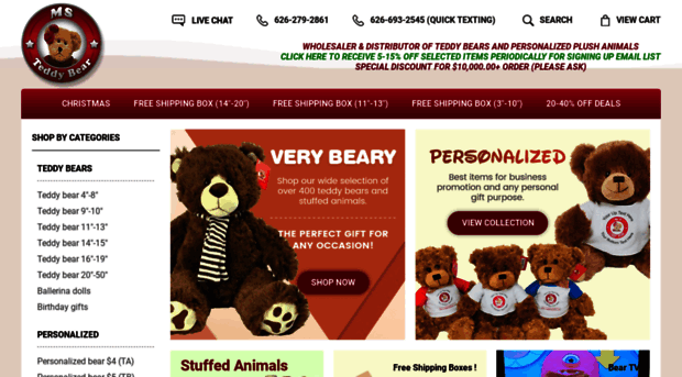 msteddybear.com