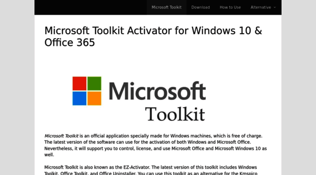 microsoft toolkit for windows 10 free download