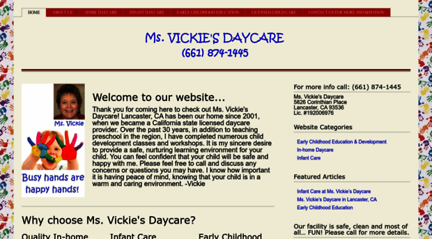 msvickiesdaycare.com