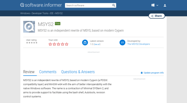 msys2-64bit.software.informer.com