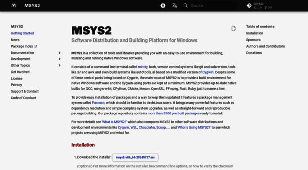 msys2.org