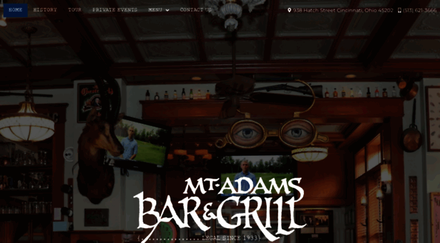 mtadamsbarandgrill.com