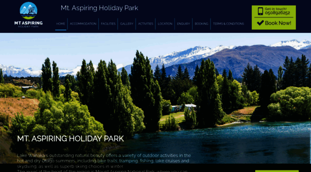 mtaspiringholidaypark.co.nz