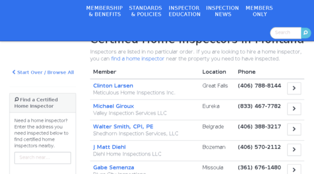 mthomeinspector.org