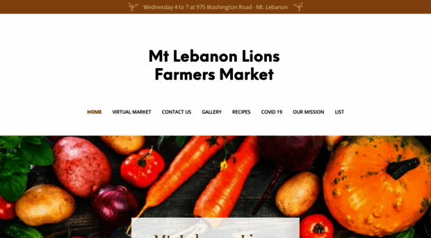 mtlebanonlionsfarmersmarket.com