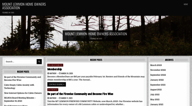 mtlemmonhoa.org