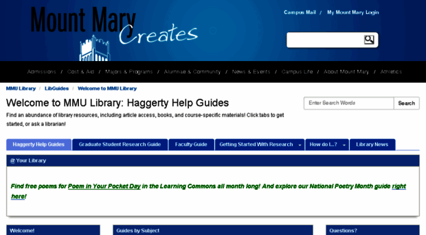 mtmary.libguides.com