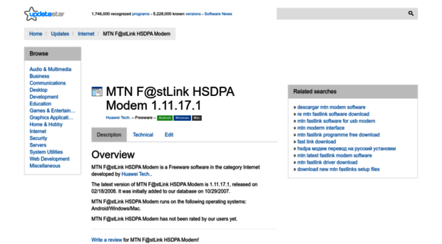 mtn-f-stlink-hsdpa-modem.updatestar.com