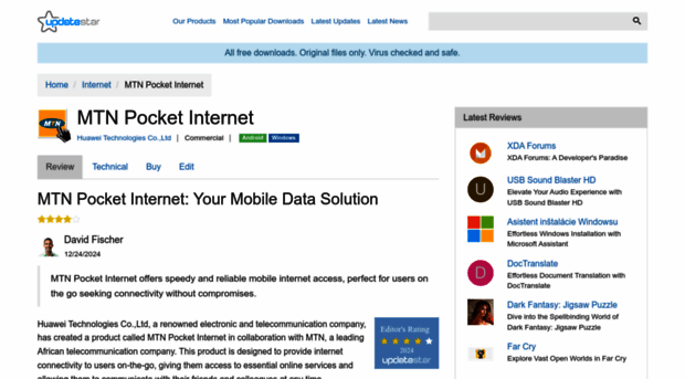 mtn-pocket-internet.updatestar.com