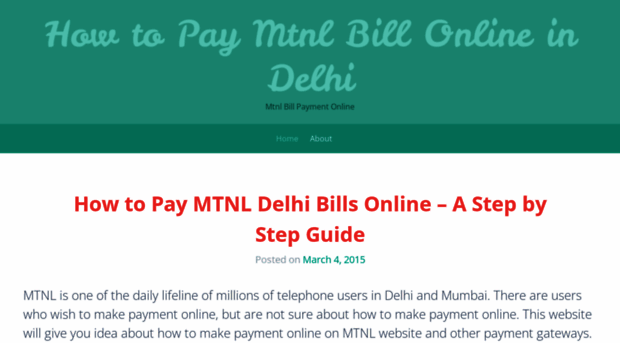 mtnlbillpayonlinedelhi.wordpress.com