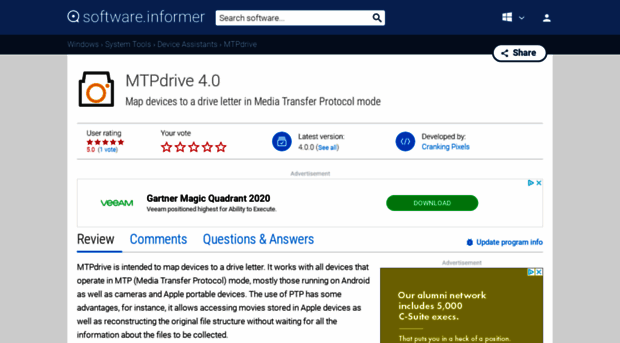 mtpdrive.software.informer.com