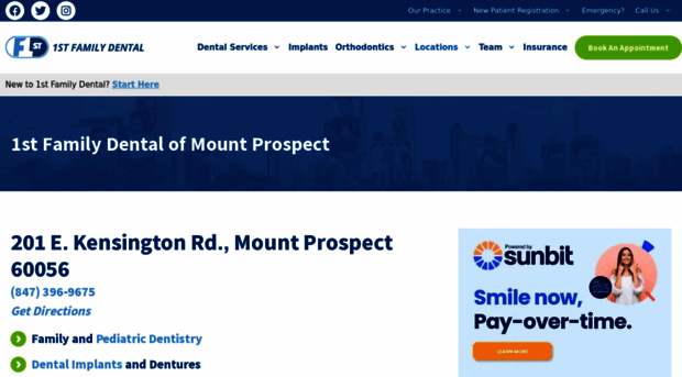 mtprospect.1stfamilydental.com