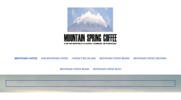 mtspringcoffee.com