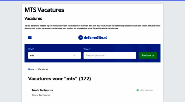 mtsvacature.nl