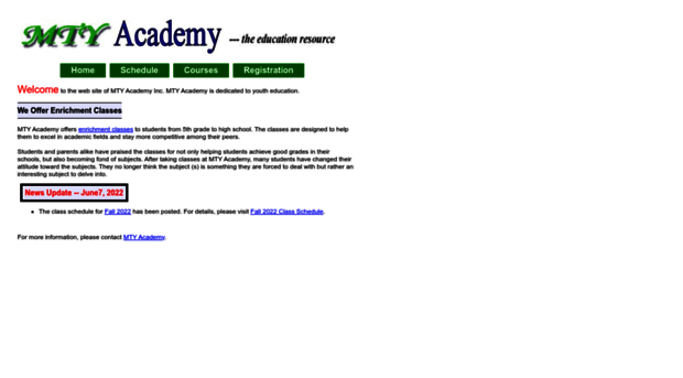 mtyacademy.com