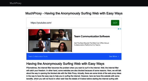 some proxy websites