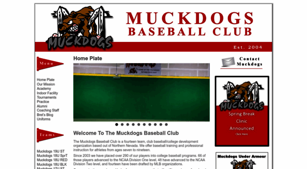 muckdogsbaseballclub.com