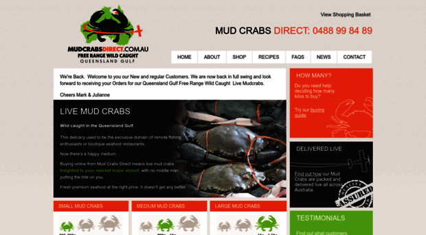 mudcrabsdirect.com.au