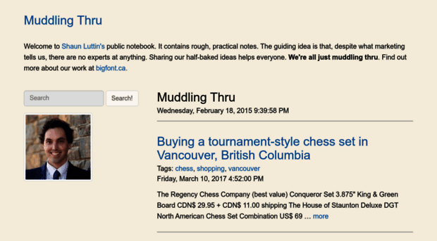 muddlingthru.ca