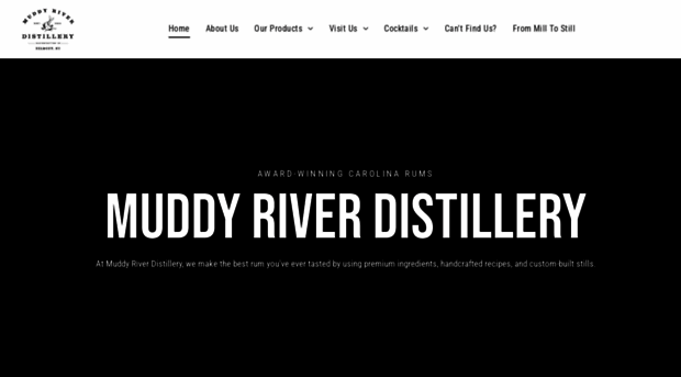 muddyriverdistillery.com